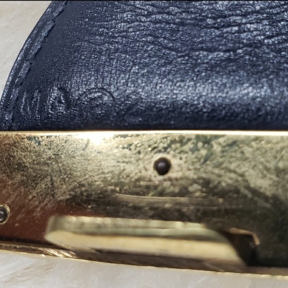 VTG Hermes Portfolio Leather Case w/ Wristlet - Picture 10 of 15